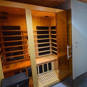 Wellness center, met infrarood sauna 